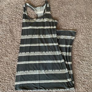 Gray mossimo maxi dress